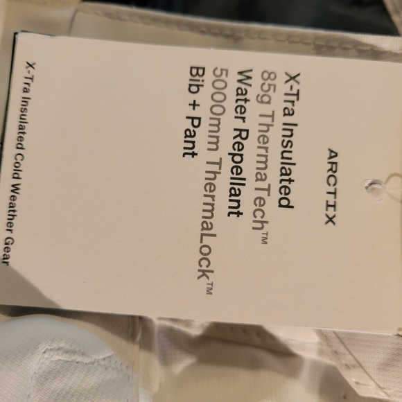 Arctix Women's White Insulated Snow Pants. Size L. NWT - Picture 6 of 11